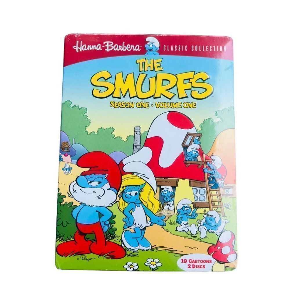 Hanna-Barbera The Smurfs Season One‎ Volume One 2 Disc 19 Cartoon Sealed